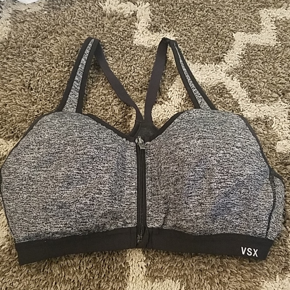 Victoria's Secret Front Zipper Sports Bra
